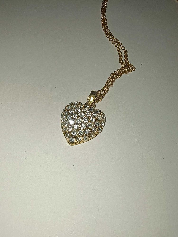 Sparkling Heart Necklace