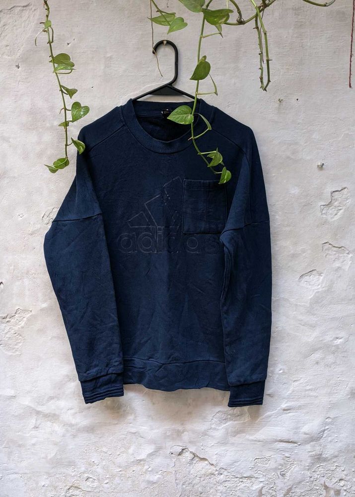 Adidas Navy Blue Sweatshirt