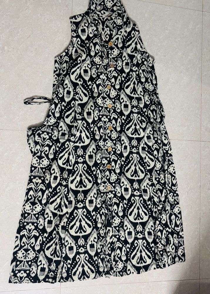 Bohemian Print Maxi Dress