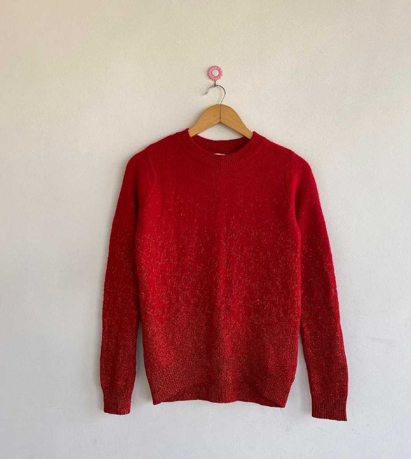 H&amp;M Red Pullover Sweater