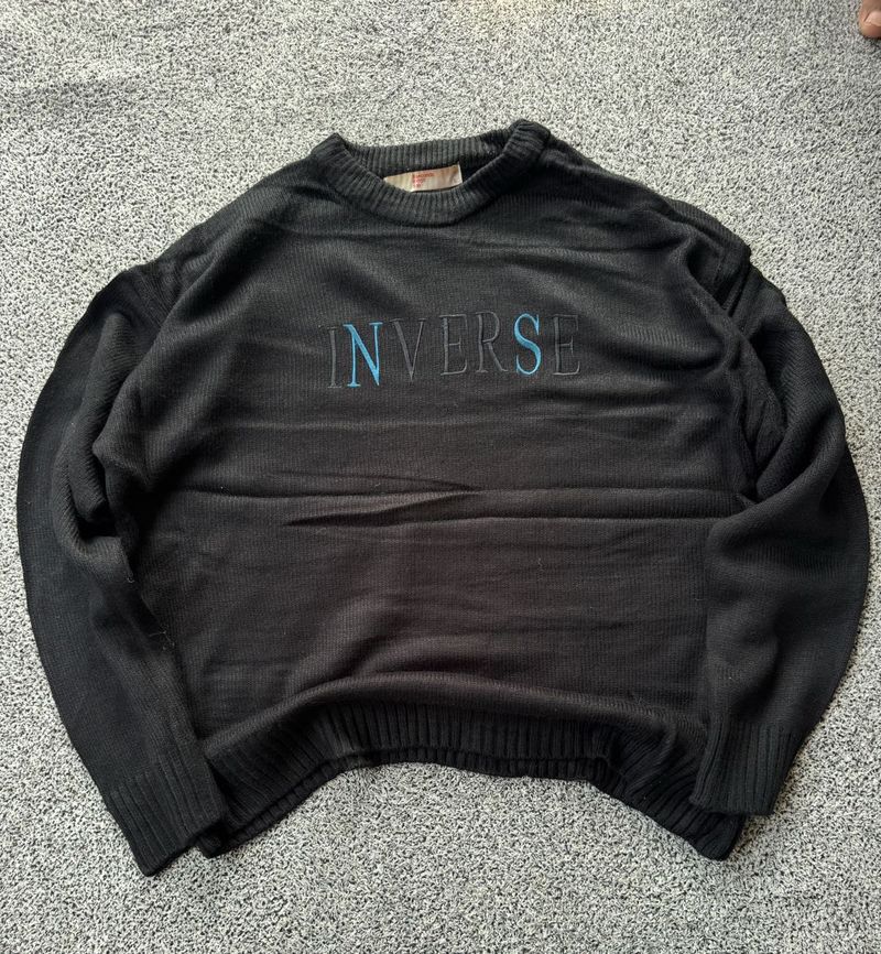 Inverse Black Sweater