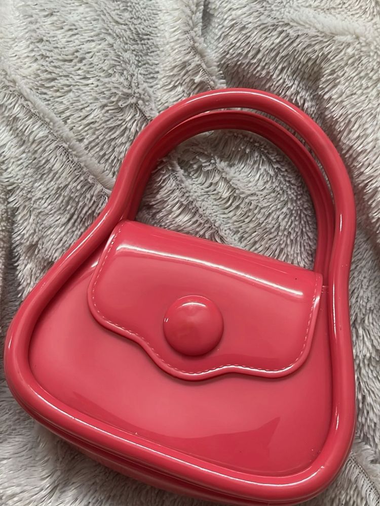 Chic Pink Mini Handbag