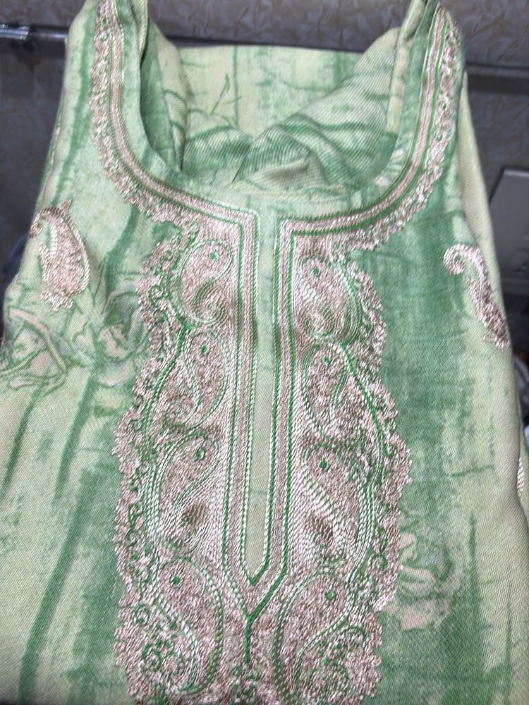 Woolen Kurta Set with shawl
