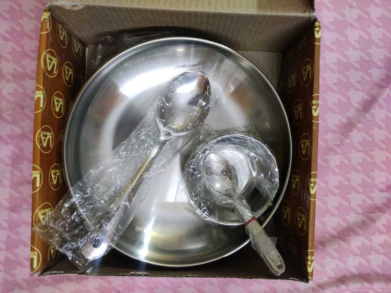 Stainless Steel Kheer/Pudding Set