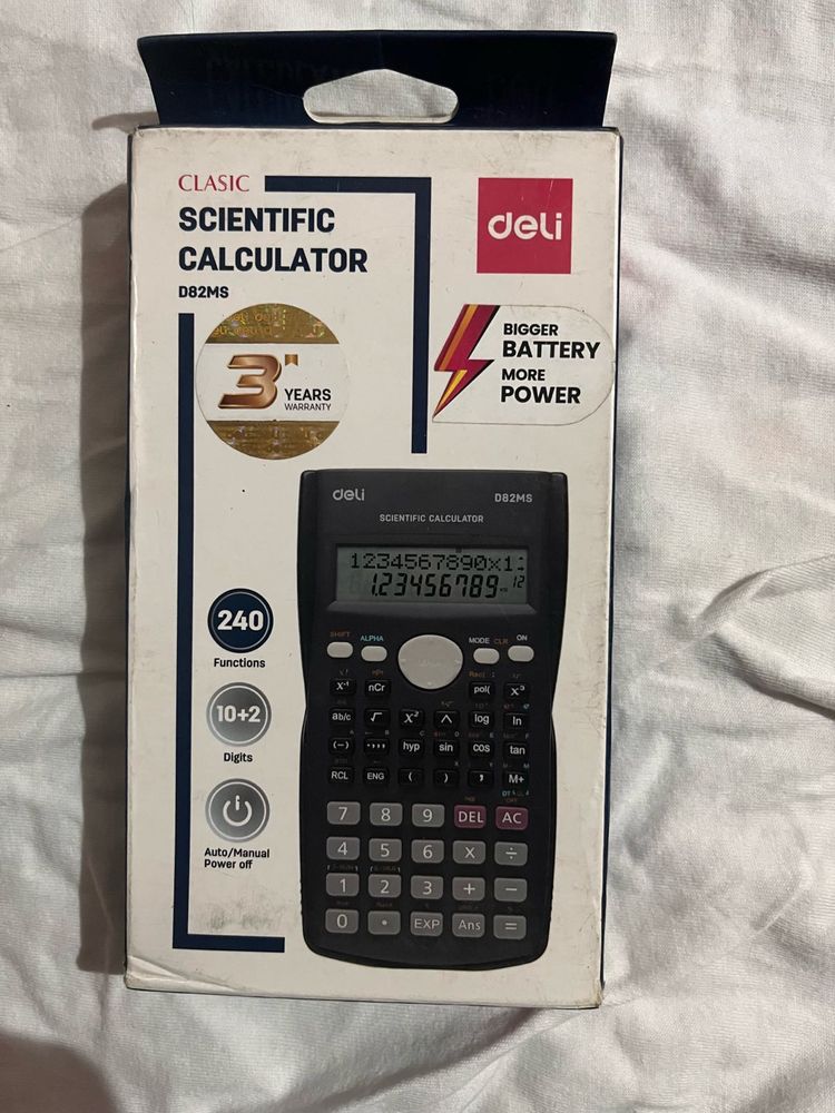 Deli Scientific Calculator DB2MS