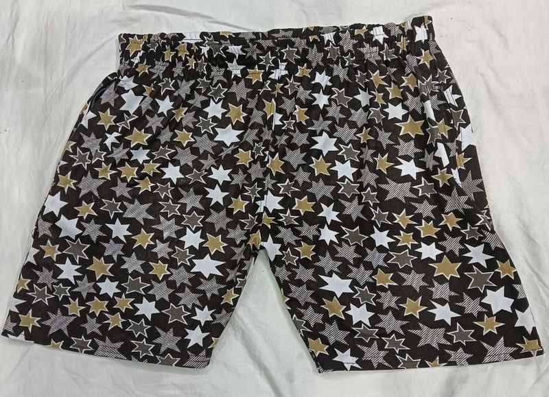 Star Print👗 Lounge Shorts