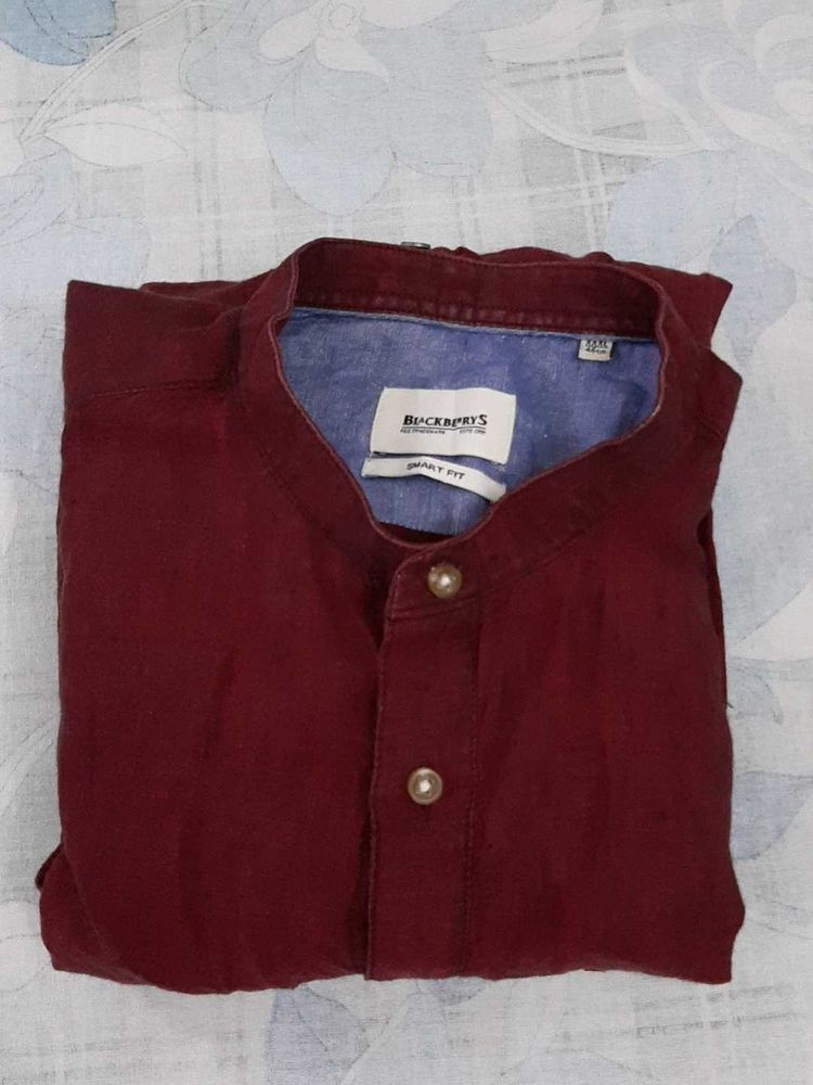Blackberry's Men's Smart Fit Shirt