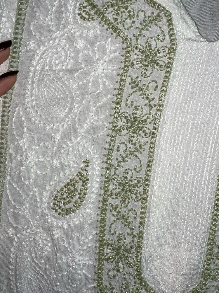 white kurti