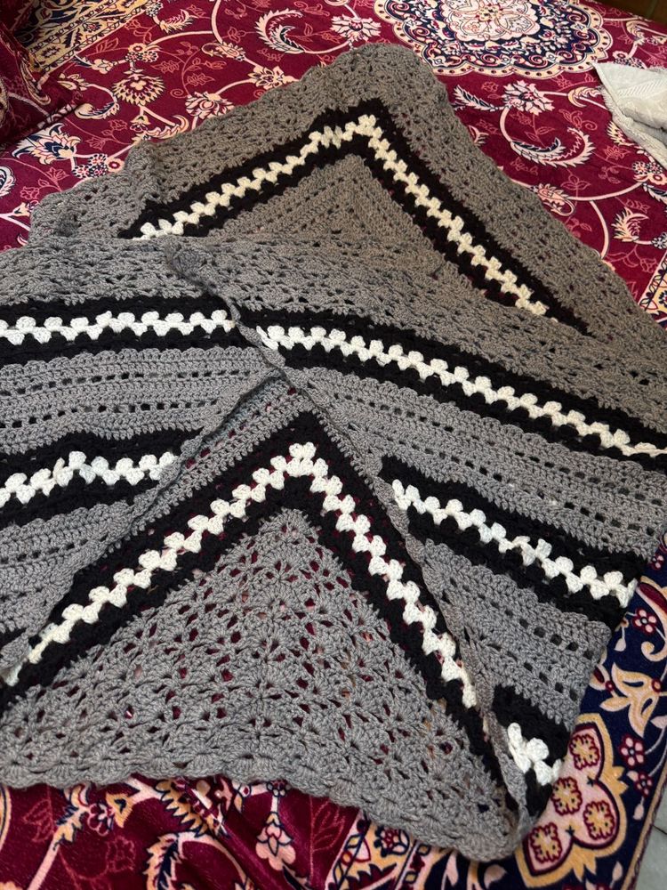 Handmade Crochet Shawl