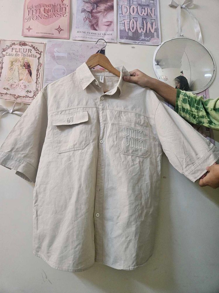 Short Sleeve Button-Up Shirt