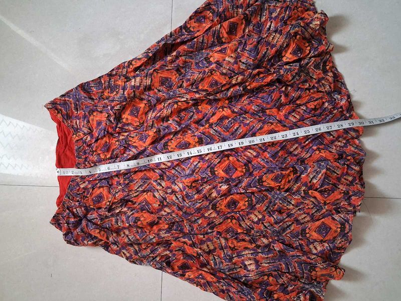 Bohemian Print Ethnic Skirt