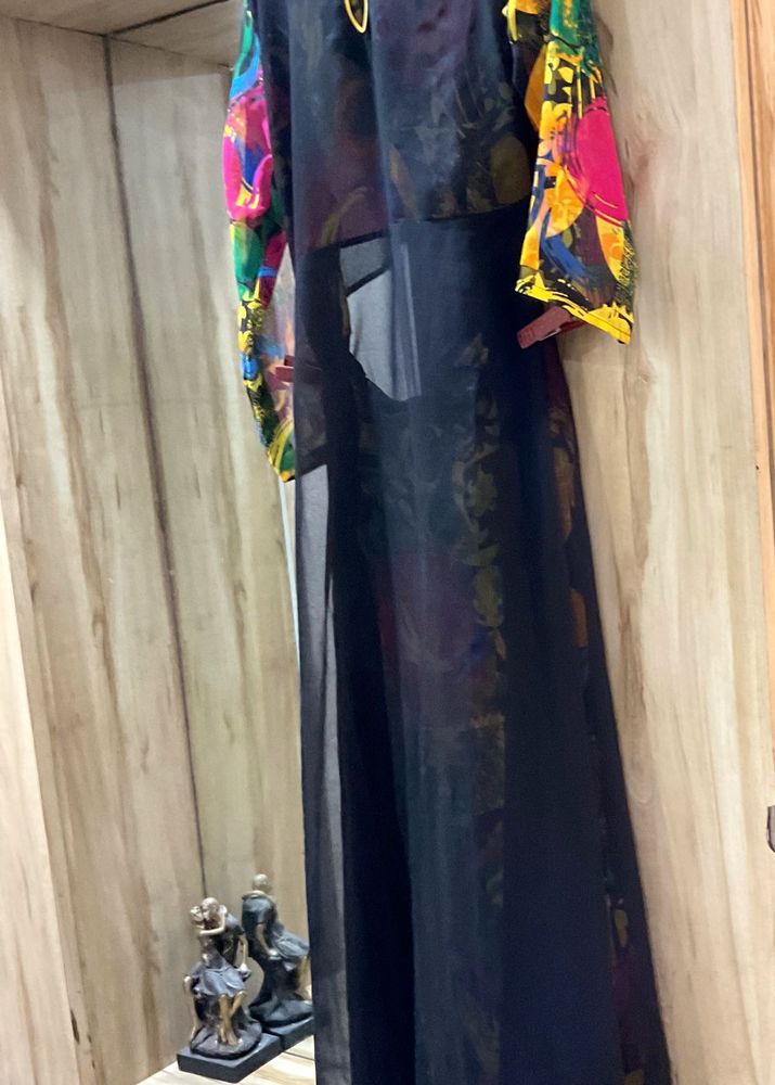 Stunning Black dress with skirt
