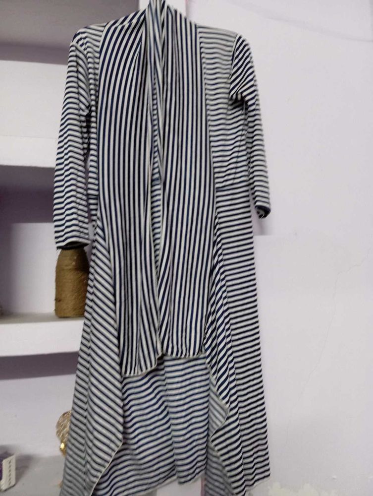 Striped Midi Dress