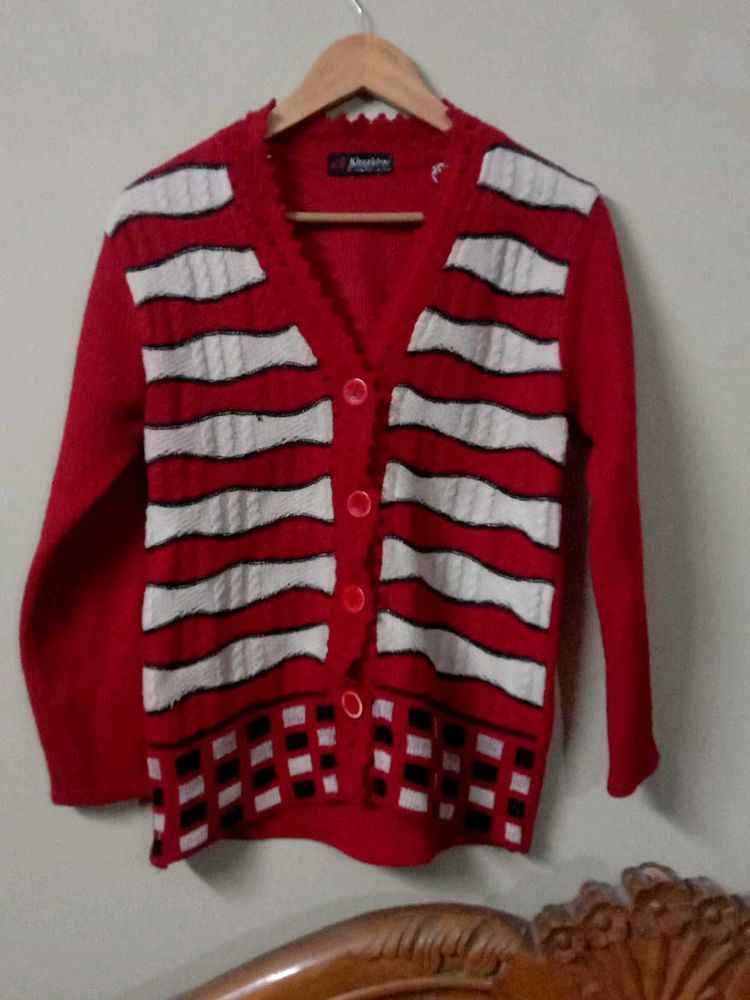 Woolen Cardigan Winter Season