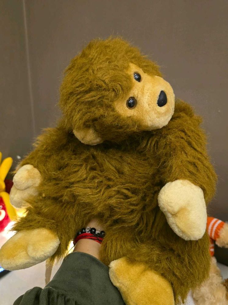 Vintage Plush Gorilla backpack