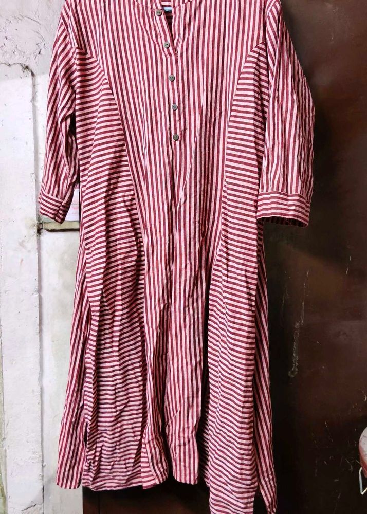 Striped Cotton Kurta XXL to XXXL