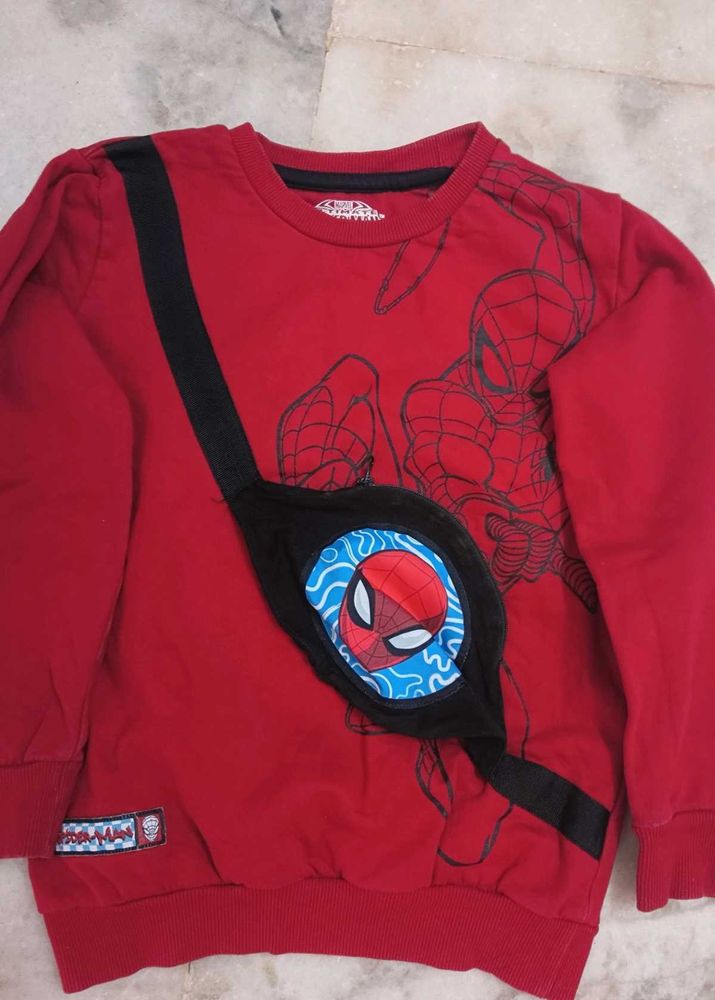 Spider-Man Red Sweatshirt