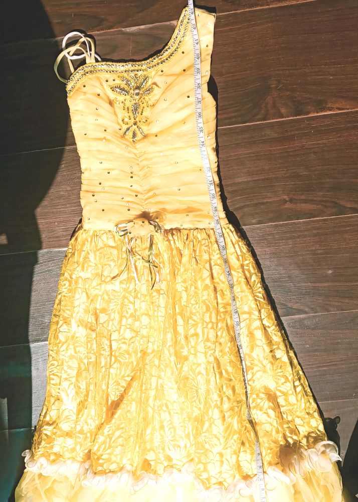 Sparkling Yellow Dress