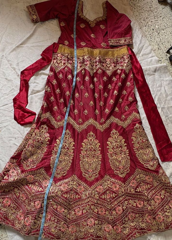 Designer Red Lehenga Choli