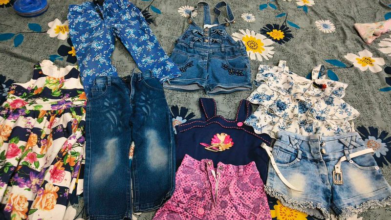 Bundle of Girls' Jeans &amp; Outfits