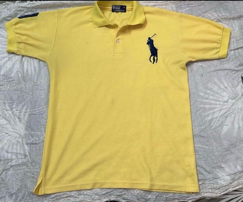 Ralph Lauren Yellow Polo Tshirt
