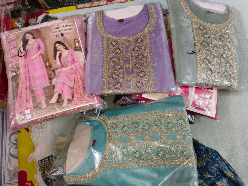 Embroidered Kurta Sets for Women