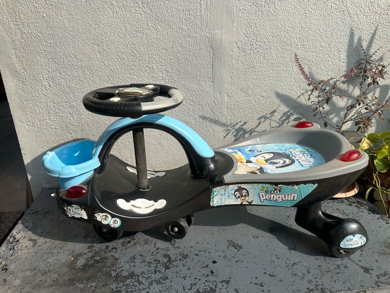 Eco Penguin Ride-On Toy