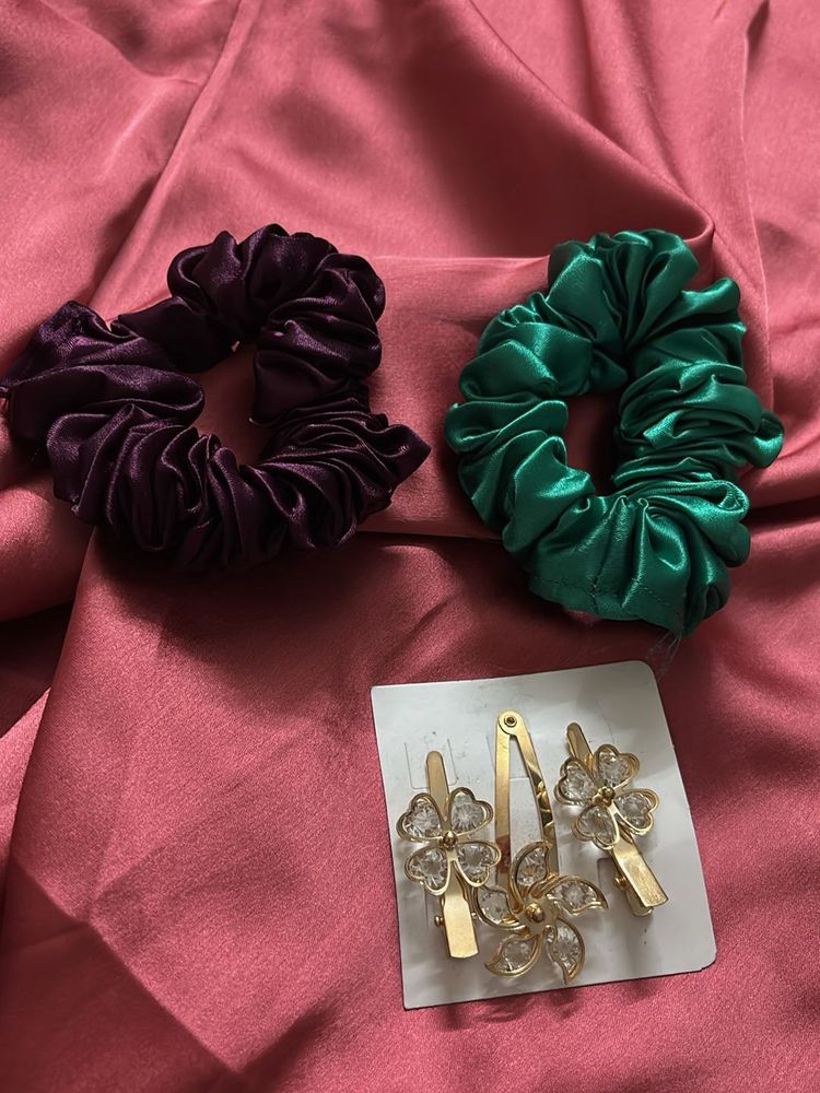 Scrunchies &amp; Clips