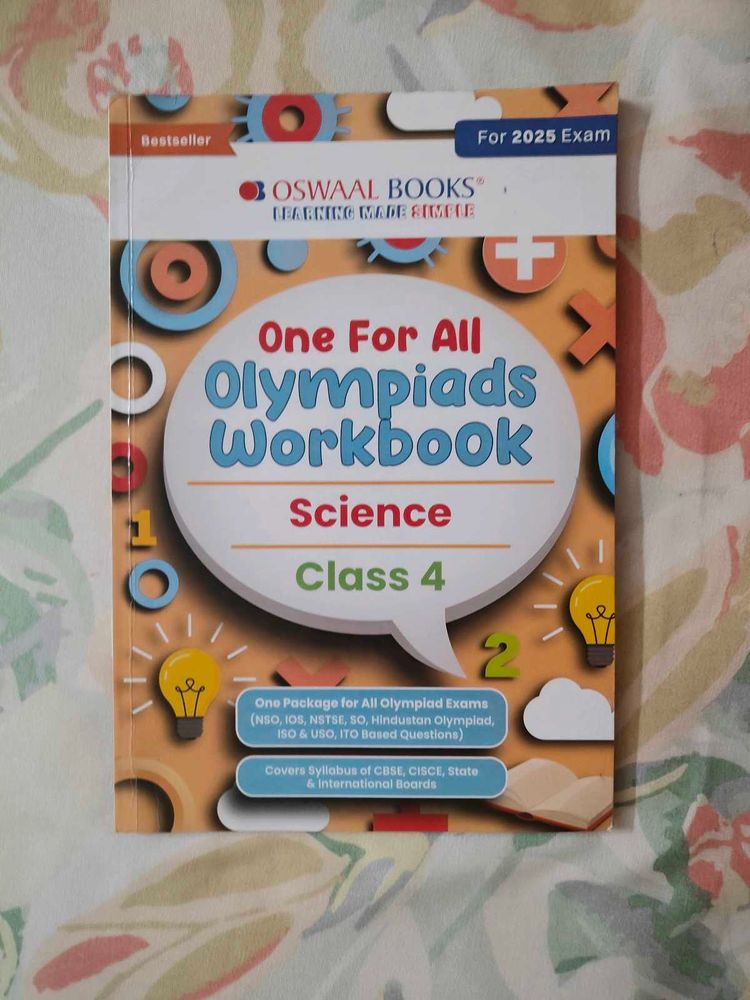 Oswaal Books One For All Olympiads Science Class 4
