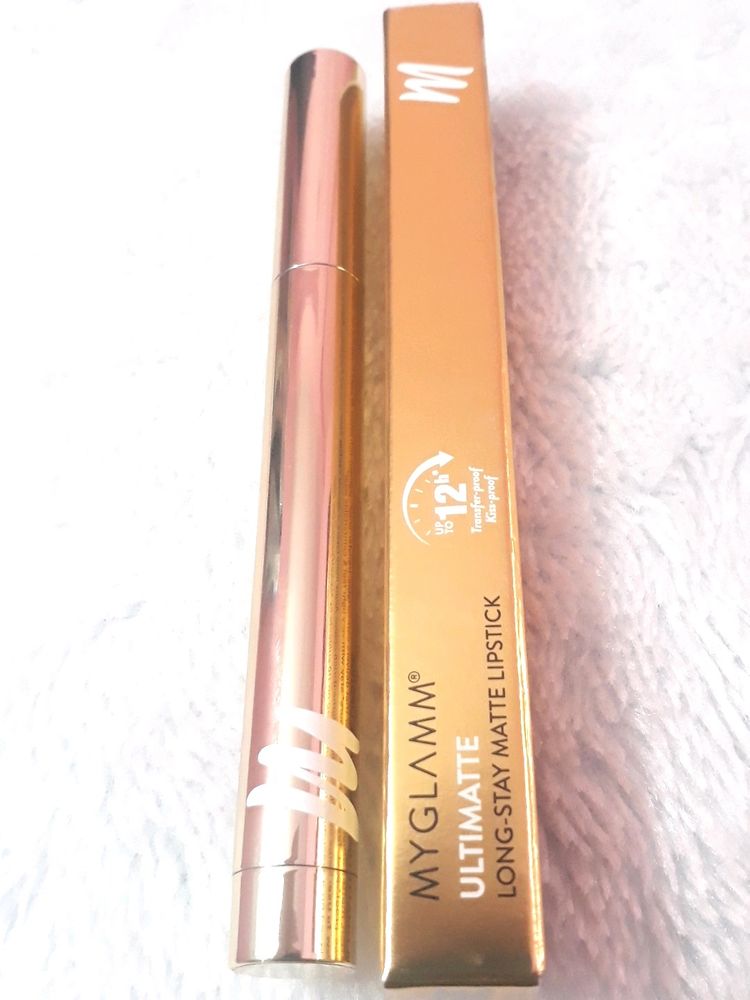 MyGlamm Ultimatte Long Stay Matte Lipstick-Trophy