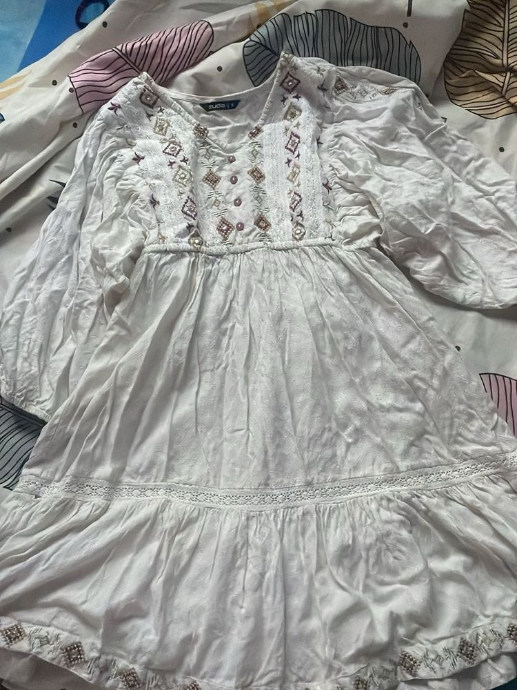off white frock