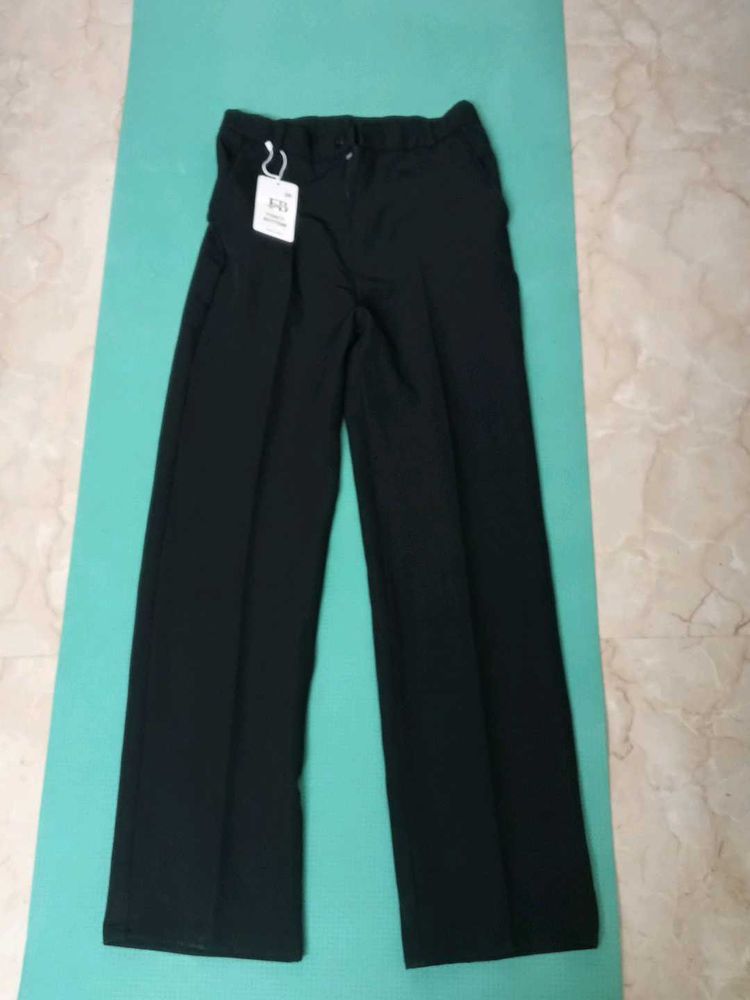 Classic Black Wide Leg Pants