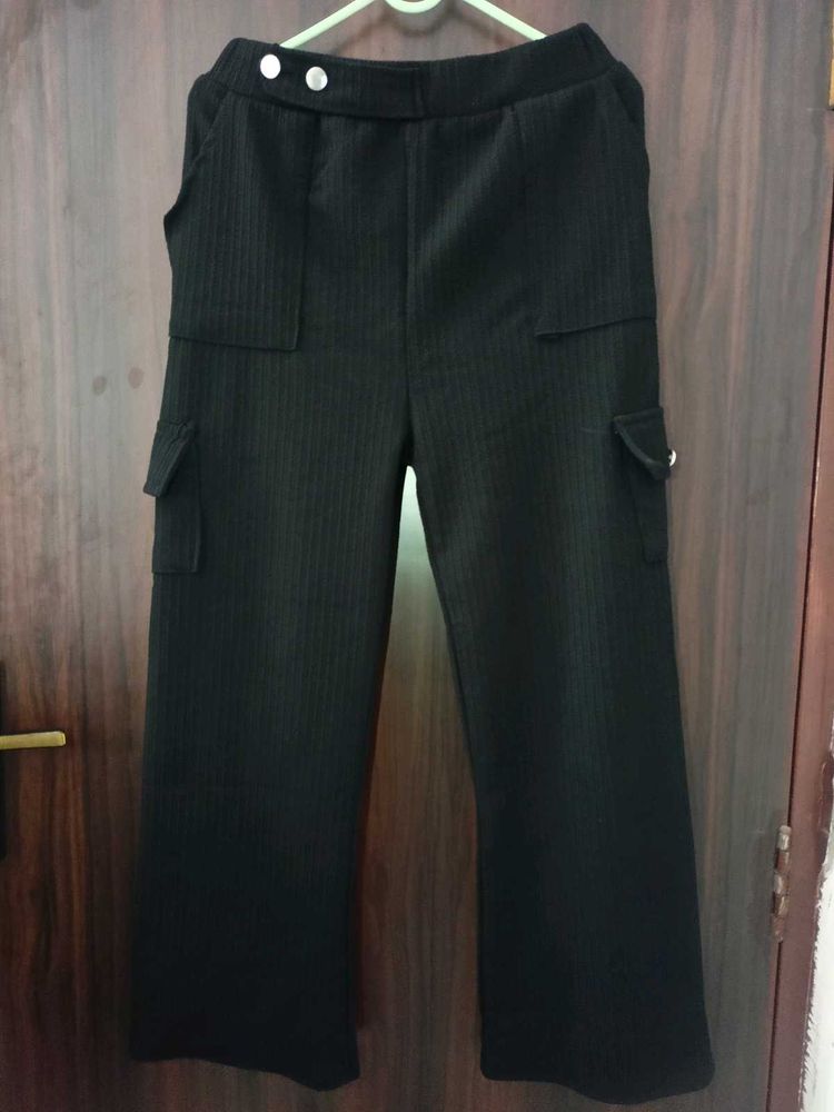 Stylish Black Cargo Pants