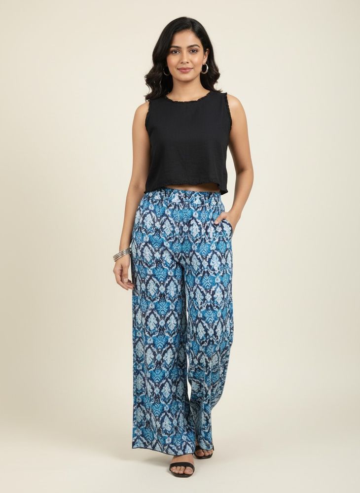 Stylish Sleeveless Jumpsuit with Wide Legs