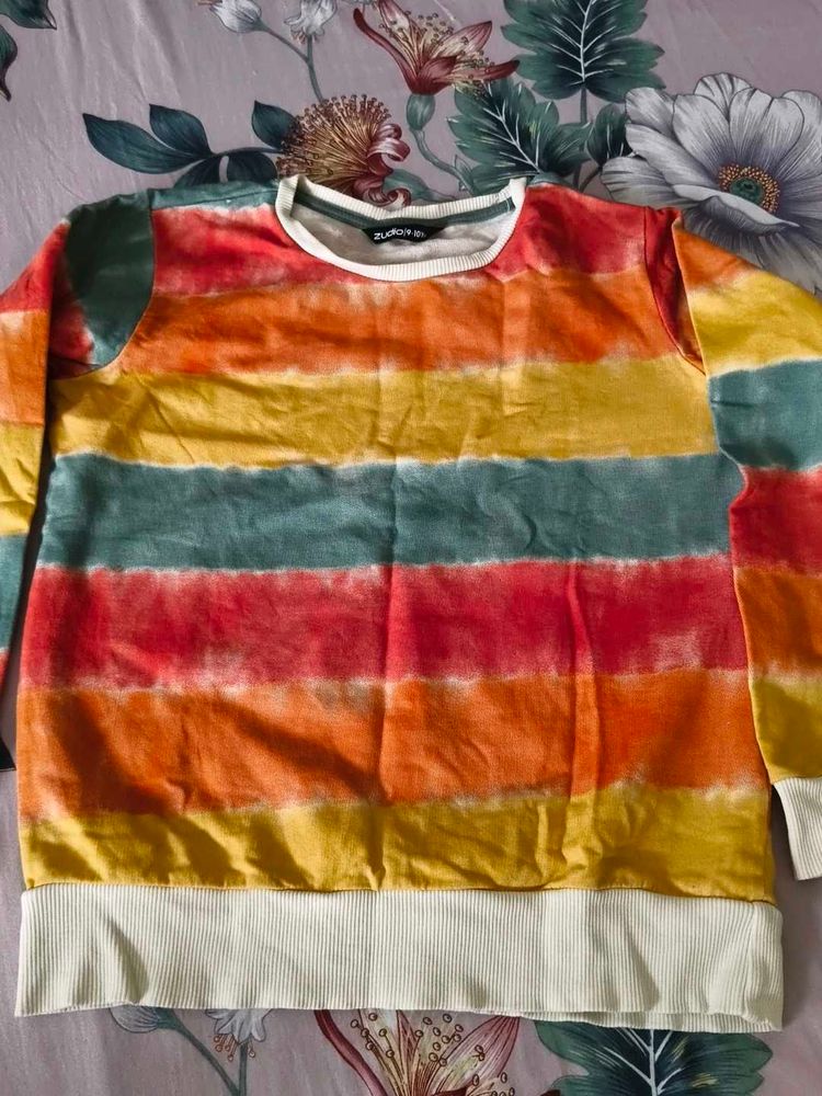 Vibrant Tie-Dye Sweatshirt