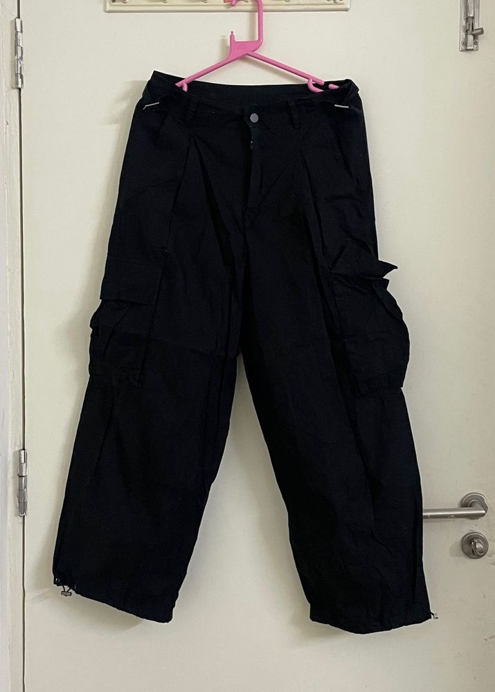 Black Cargo Pants