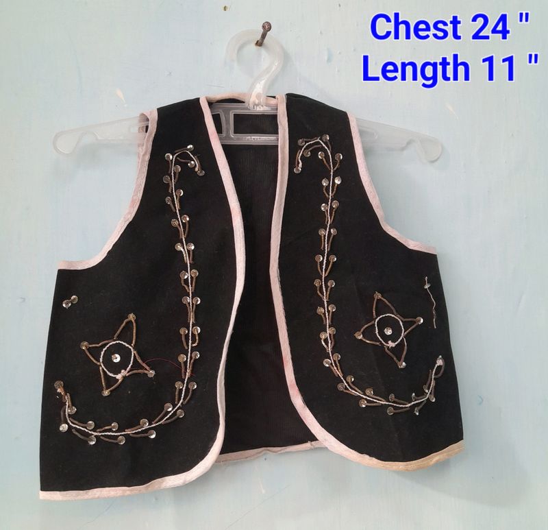 Velvet Jacket Coat For Kids