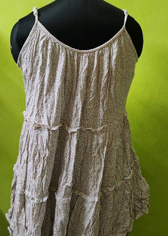 Tiered Sleeveless Sun Dress