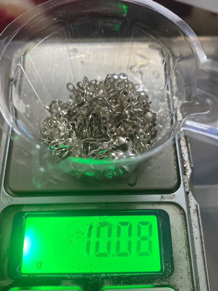 Jewellery Making Clam Sell Ending Silver 50 Pcs