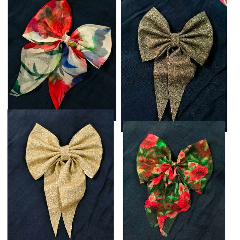 Set of 4 Beautiful Bows 🌈