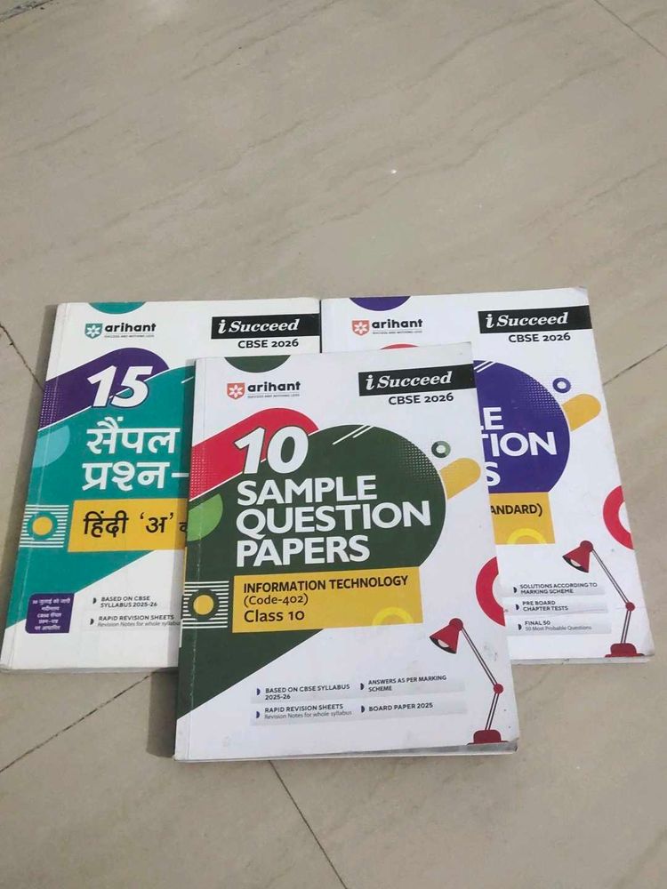 Arihant Sample Question Papers class 10