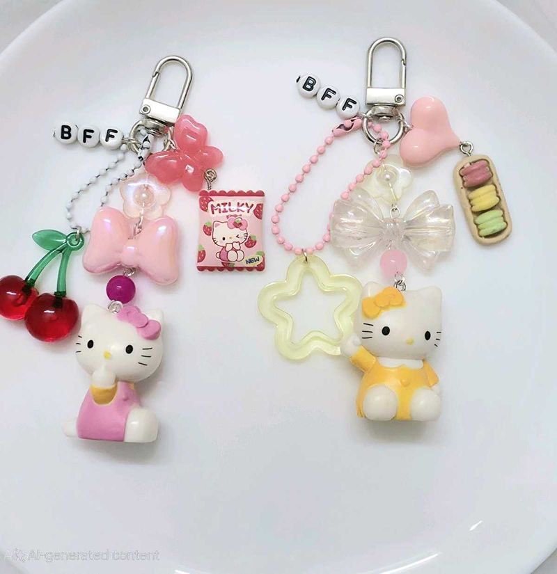 BFF Hello Kitty Keychain