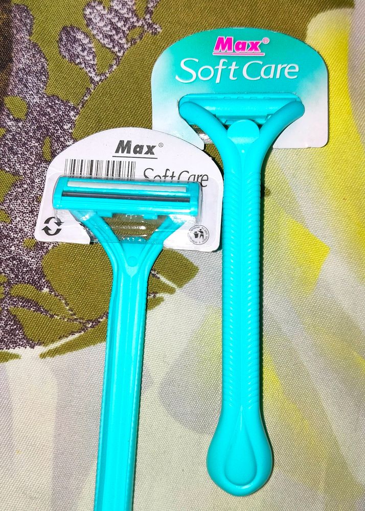 Max soft Disposable Razor for Women &amp; Men- 2 Pcs