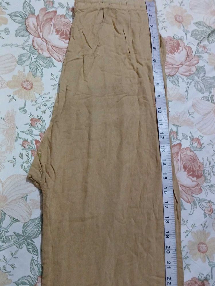 Comfortable Beige Palazzos