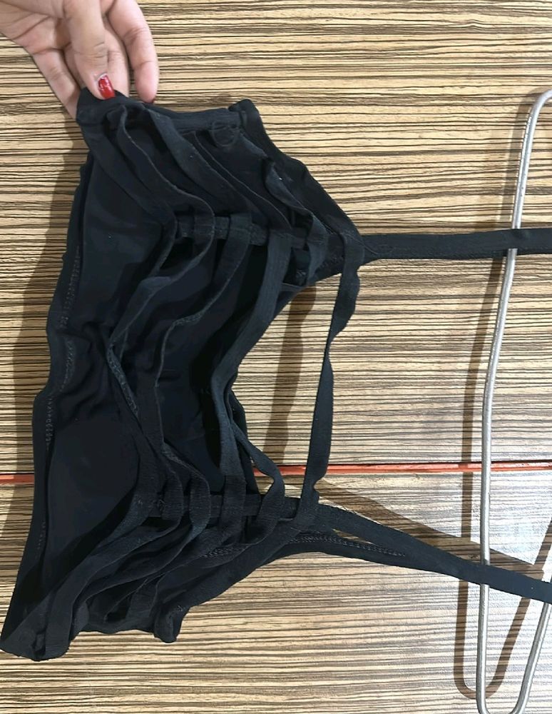 Designer Bra With Sexy Striped Back