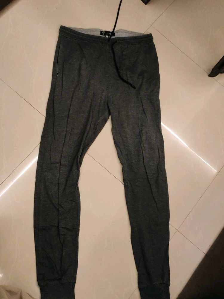 Men's Comfortable Dark Grey Joggers