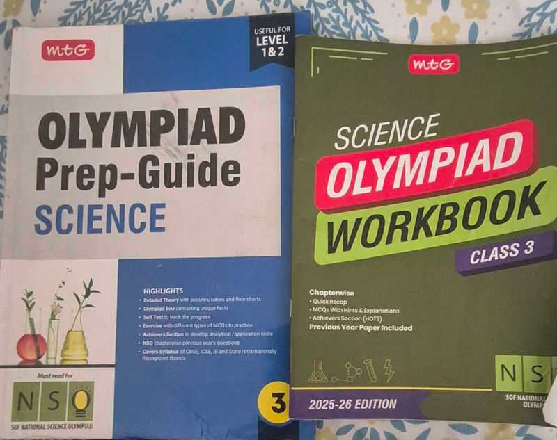 MTG Olympiad Prep Guide &amp; Workbook for science mat