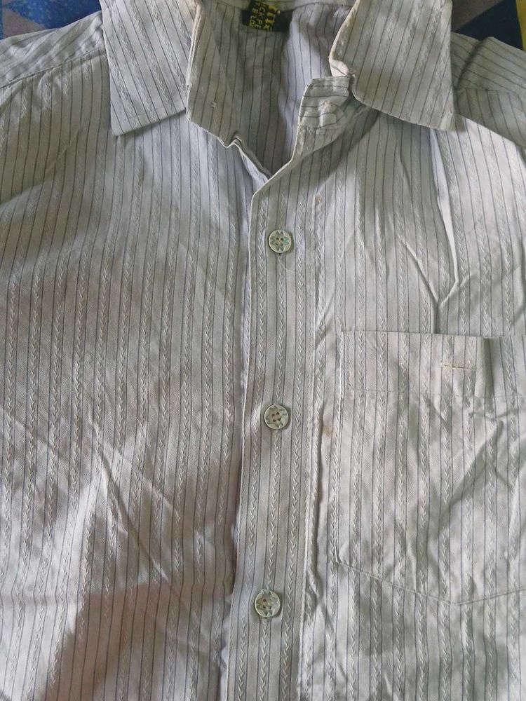 Classic Striped Men's Shirt