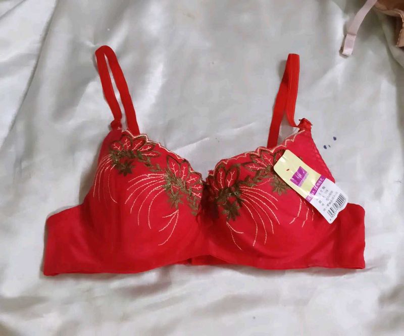 New Red Bra