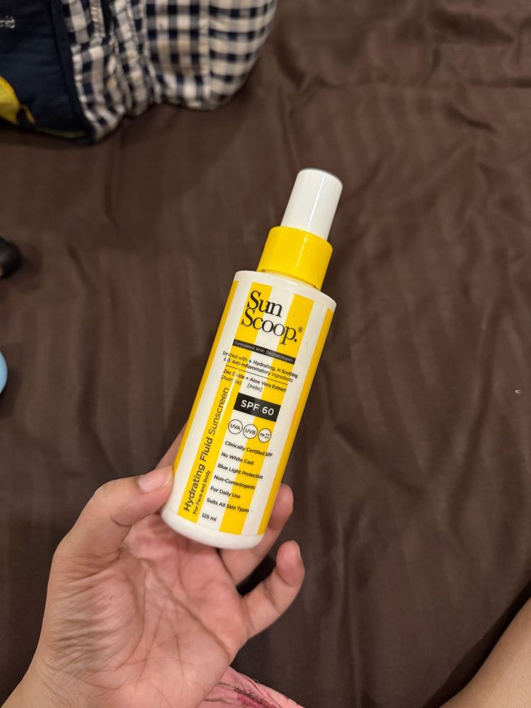 Sun Scoop Hydrating Fluid Sunscreen SPF 60